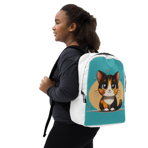 Cat Minimalist Backpack