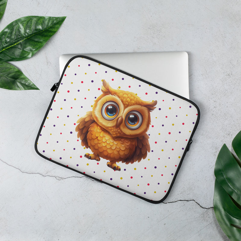 Owl Colors Laptop Sleeve