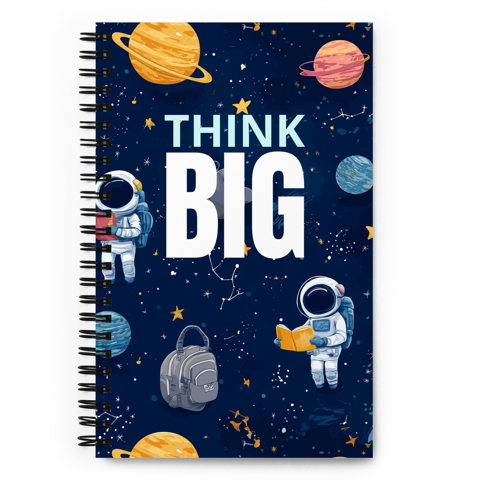 Astronaut Spiral Notebook