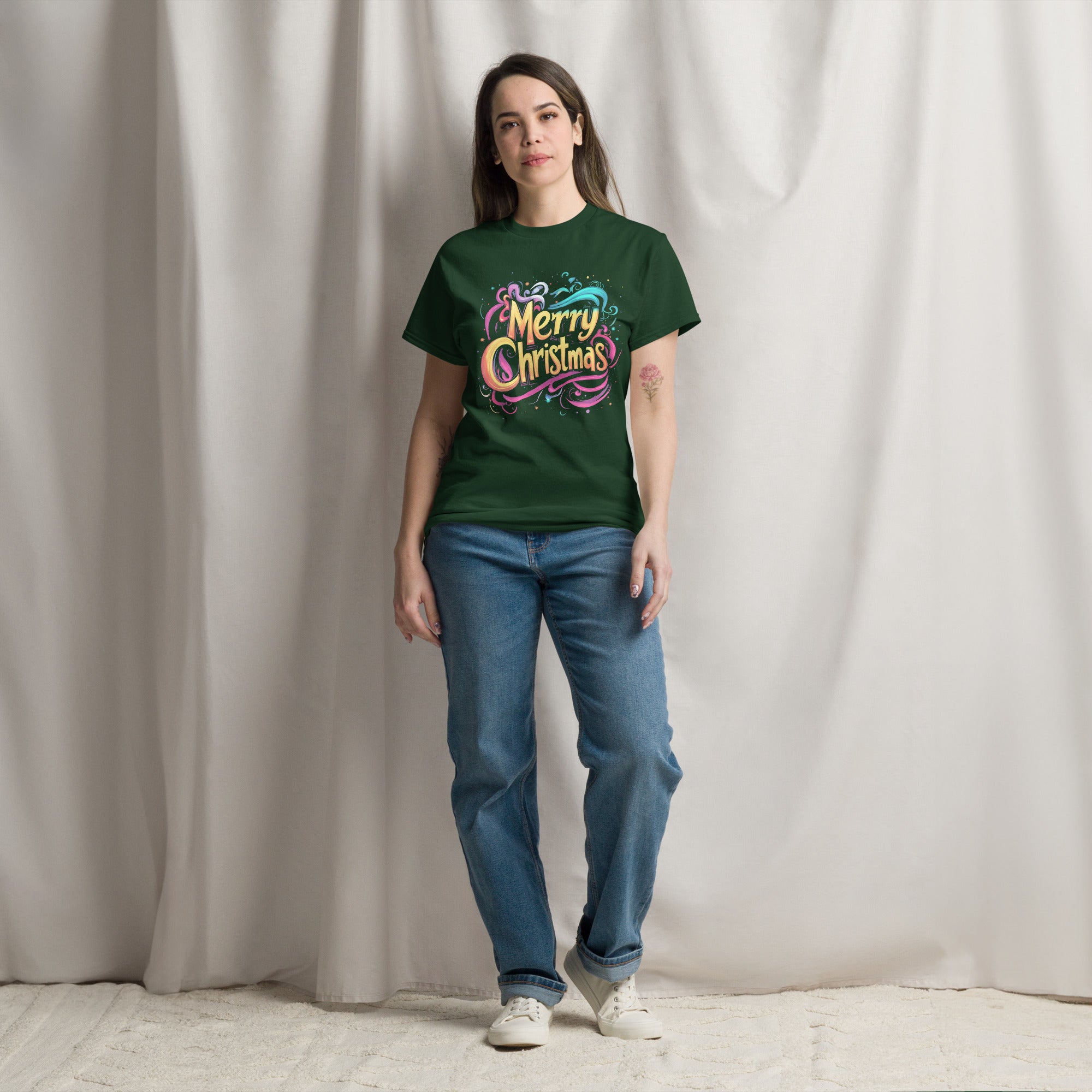 Merry Christmas Festive Unisex classic tee