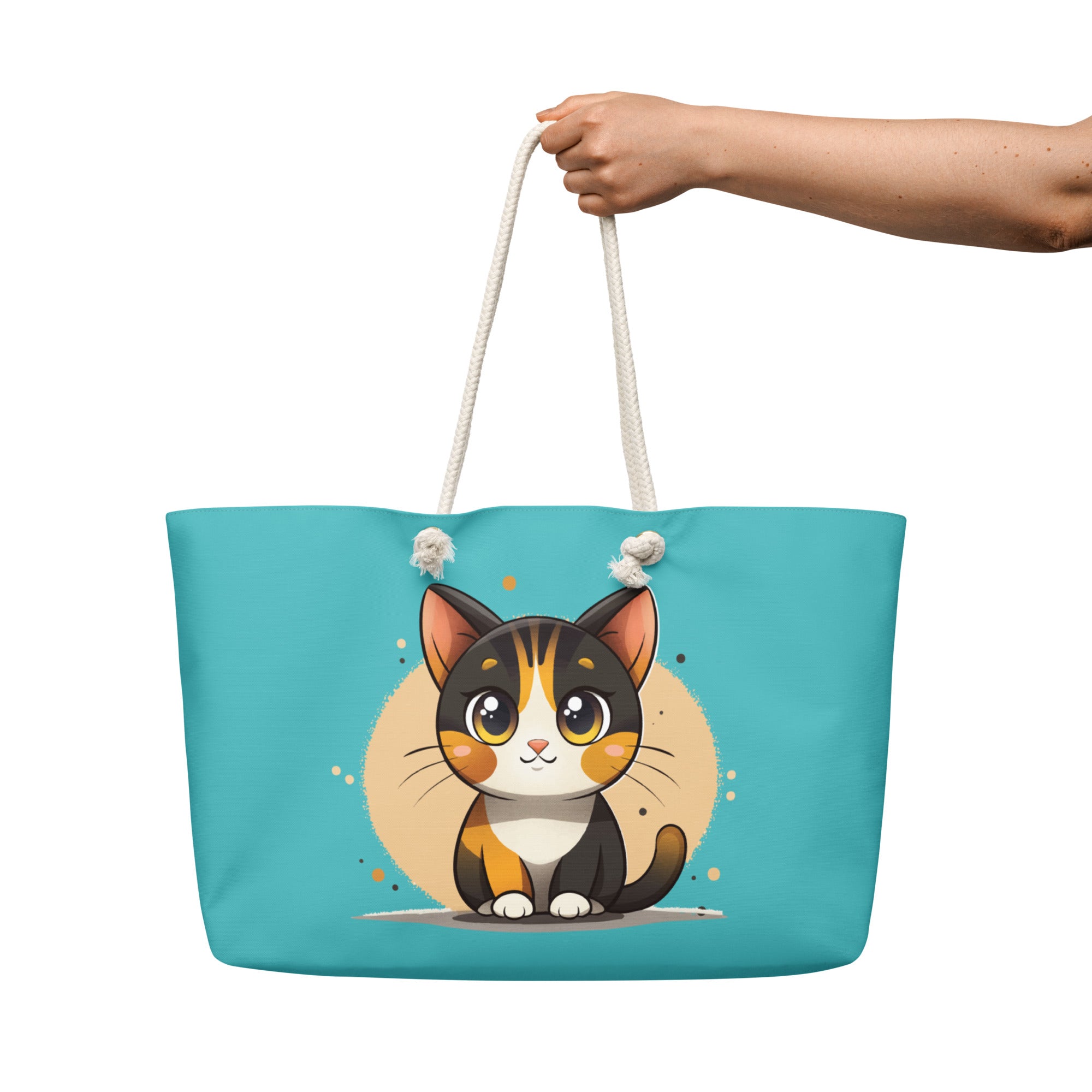 Cat Oversized weekender bag