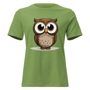 Owl Women's Relaxed T-Shirt